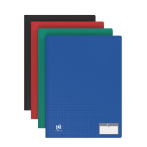 PROTEGE DOCUMENTS MEMPHIS CLASSIC A4 DE 80 POCHETTES POLYPROPILINE OPAQUE ASSORTIE "OXFORD" REF: 100205951