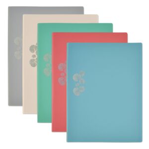 PROTEGE DOCUMENTS PASTEL A4 DE 50 POCHETTES POLYPROPILINE "OXFORD" REF: 400120462