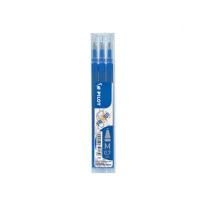 RECHARGE STYLO ROLLER FRIXION ETUI DE 03 PIECES BLEU "PILOT" REF: BLS-FR7-L-S3