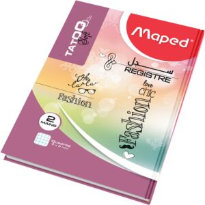 REGISTRE 02 MAINS 192 PAGES 05mmx05mm 70g A4 "MAPED" REF: 9285