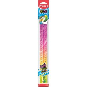 REGLE TWISTNFLEX DECOR 30cm EN SACHET "MAPED" REF: 279315