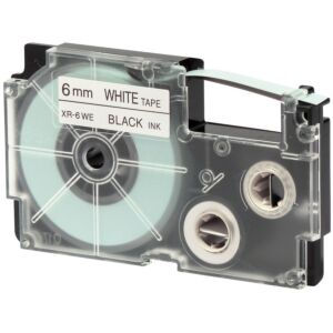 RUBAN ADHESIF TRANSPARENT LABEL IT 06mm "CASIO" REF: XR-6X1