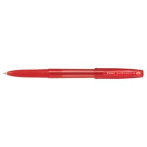 STYLO A BILLE SUPER GRIP-G 01mm ROUGE "PILOT" REF: BPS-GG-M-R