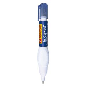 STYLO CORRECTEUR TETE EN METAL DE 07ml CORP BLANC "TECHNO" REF: 3630