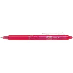 STYLO ROLLER A ENCRE GEL EFFACABLE FRIXION CLICKER 0.7mm ROSE "PILOT" REF: BL-FR7-RS