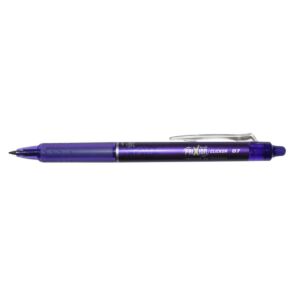 STYLO ROLLER A ENCRE GEL EFFACABLE FRIXION CLICKER 0.7mm VIOLET "PILOT" REF: BL-FR-V
