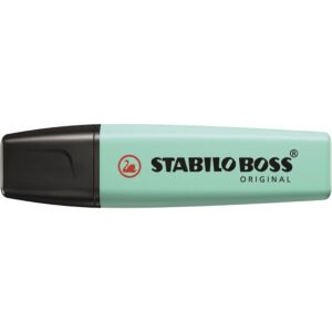 SURLIGNEUR BOSS PASTEL BLEU PASTEL "STABILO" REF: 70/113
