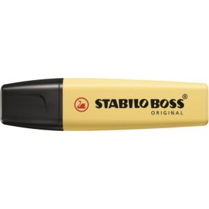 SURLIGNEUR BOSS PASTEL JAUNE PASTEL "STABILO" REF: 70/144