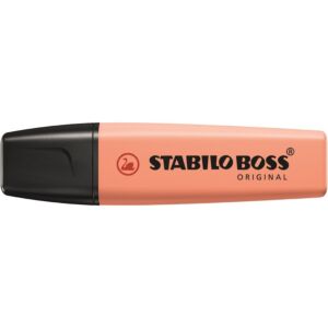 SURLIGNEUR BOSS PASTEL ORANGE PASTEL "STABILO" REF: 70/126