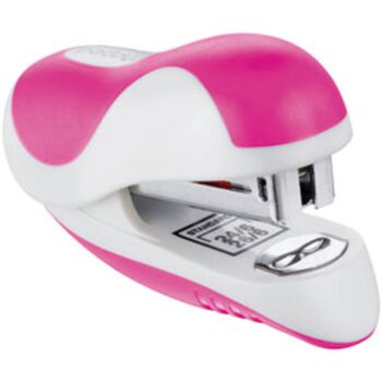 MINI AGRAFEUSE ERGOLOGIQUE 26/6 SOUS BLISTER ROSE "MAPED" REF: 352110