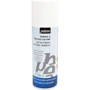 VERNIS ACRYLIQUE SATIN AEROSOL DE 200 ml "PEBEO" REF: 520235