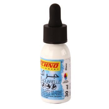 ENCRE AQUARELLE 30ml BLANC "TECHNO" REF: 5616