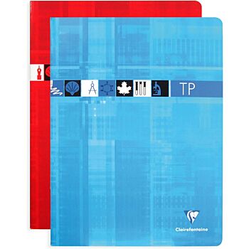CAHIER PIQURE TP 80 PAGES 240X320mm 90g SEYES & UNI "CLAIREFONTAINE" REF:3327C