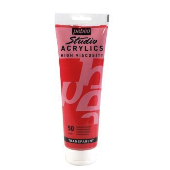 ACRYLIC STUDIO TUBE DE 250ml MAGENTA PRIMAIRE "PEBEO" REF: 169050