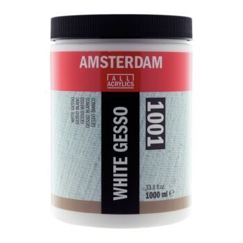 ACRYLIQUE GESSO BLANC 1000ml "AMSTERDAM" REF: 24194001