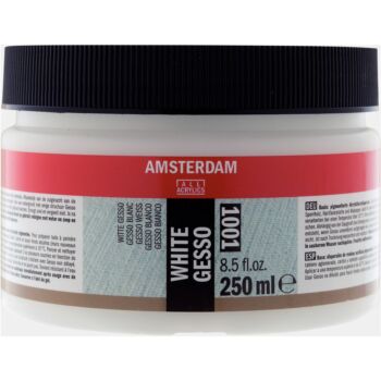 ACRYLIQUE GESSO BLANC "AMSTERDAM"