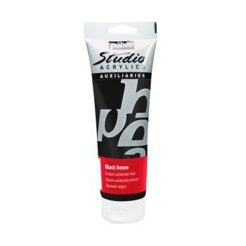 ACRYLIQUE STUDIO GESSO NOIR TUBE 250ml "PEBEO" REF: 524111