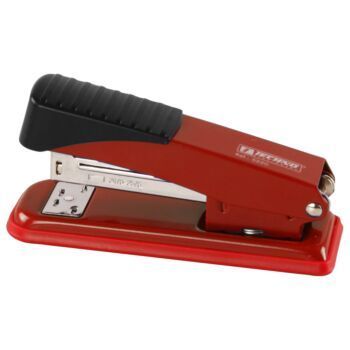 AGRAFEUSE DE BUREAU 24/6 26/6 20 FEUILLES ROUGE "TECHNO" REF: 5220