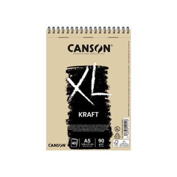 ALBUM KRAFT 40FL XL A5 90G "CANSON" REF: 400082832