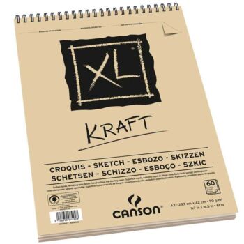 ALBUM KRAFT 60FL XL A3 90g "CANSON" REF: 400039142