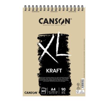 ALBUM KRAFT 60FL XL A4 90g "CANSON" REF: 400039141