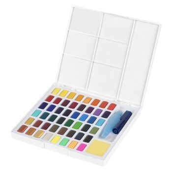 AQUARELLE EN GODETS BOITE DE 48 "FABER CASTELL" REF: 169748