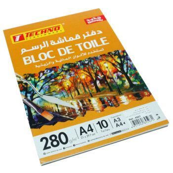 BLOC DE TOILE A3 "TECHNO" REF: 4508