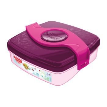BOITE A GOUTER KIDS PINK ORIGINS "MAPED" REF: 870301