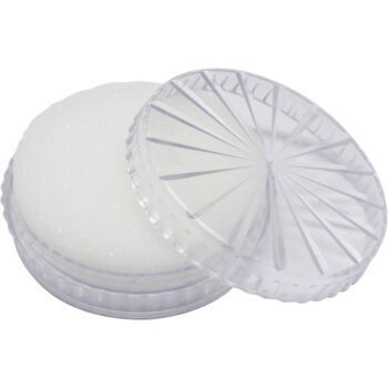 BOITE EPONGE TRANSPARENTE "TECHNO" REF: 9134