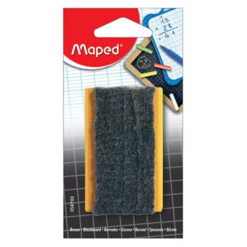 BROSSE POUR ARDOISE BLANCHE ET A CRAIE SOUS BLISTER "MAPED" REF: 058700