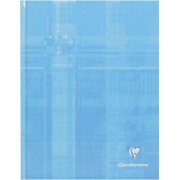CAHIER BROCHURE REMBORDEE 192 PAGES 170X220mm 90g 5X5 "CLAIREFONTAINE" REF:9842C