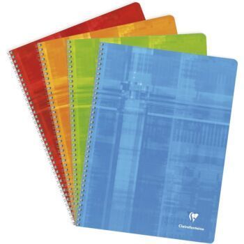 CAHIER INTEGRALE 100 PAGES 240X320mm 90g SEYES "CLAIREFONTAINE" REF:8341C