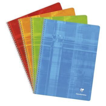 CAHIER INTEGRALE 180 PAGES 240X320mm 90g SEYES "CLAIREFONTAINE" REF:8351C