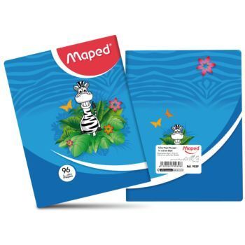 CAHIER PIQUE 17cmx22cm SEYES 70g 96 PAGES "MAPED" REF: 9039