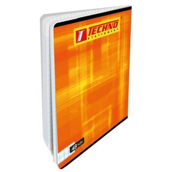 CAHIER PIQUE 48P 17x22cm SEYES 70g "TECHNO" REF: 9808