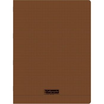 cahier-pique-calligraphe-en-pp-192p-17x22-cm-90g-seyes-marron