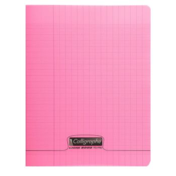 cahier-pique-calligraphe-en-pp-48p-17x22-cm-90g-seyes-rose