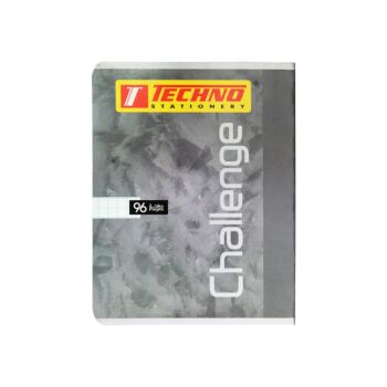 CAHIER PIQUE CHALLENGE GRIS 96P 17x22 cm SEYES 70g 