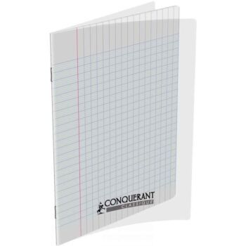 CAHIER PIQURE 17cmx22cm 96 PAGES 90g UNICOLOR "CONQUERANT " REF: 001468