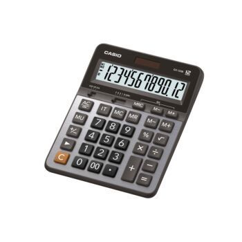 CALCULATRICE DE BUREAU 159x207.5mm 12 CHIFFRES "CASIO" REF: GX-120B-W-DC
