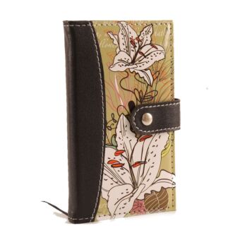 CARNET A6 FANTAISIE NOIR "TECHNO" REF: 4637