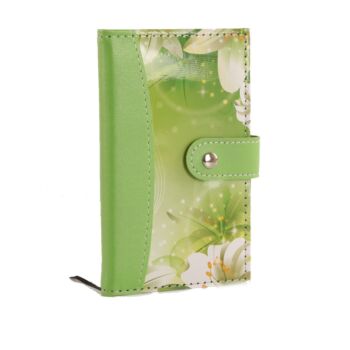 CARNET A6 FANTAISIE VERT "TECHNO" REF: 4637