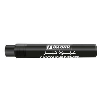 CARTOUCHE D'ENCRE POUR MARQUEUR TABLEAU BLANC 3g NOIR "TECHNO" REF: 4995