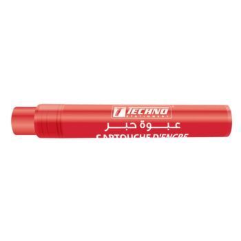 CARTOUCHE D'ENCRE POUR MARQUEUR TABLEAU BLANC 3g ROUGE "TECHNO" REF: 4997