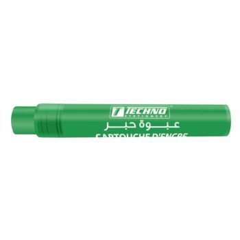 CARTOUCHE D'ENCRE POUR MARQUEUR TABLEAU BLANC 3g VERT "TECHNO" REF: 4996