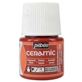 CERAMIC FLACON 45ml BRUN ECAILLE "PEBEO" REF: 25017
