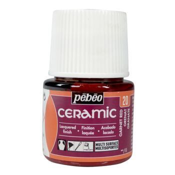 CERAMIC FLACON 45ml GRENAT "PEBEO" REF: 25020