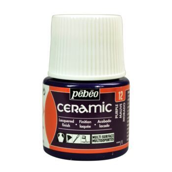 CERAMIC FLACON 45ml MAUVE "PEBEO" REF: 25012