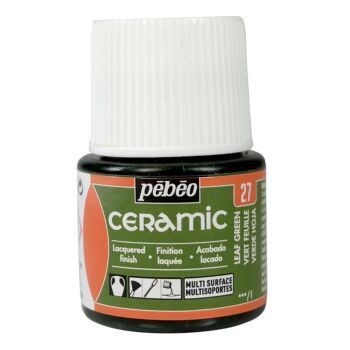 CERAMIC FLACON 45ml VERT FEUILLE "PEBEO" REF: 25027