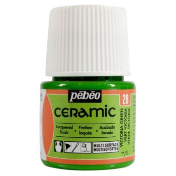 CERAMIC FLACON 45ml VERT VICTORIA "PEBEO" REF: 25028
